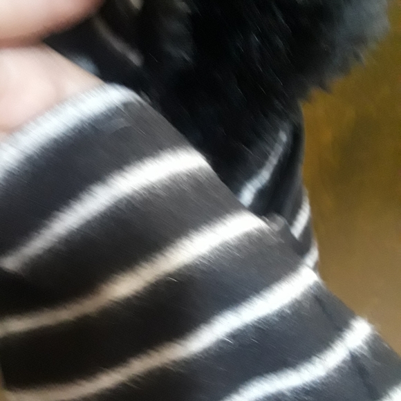 Akira striped wrap vest - Picture 2 of 4